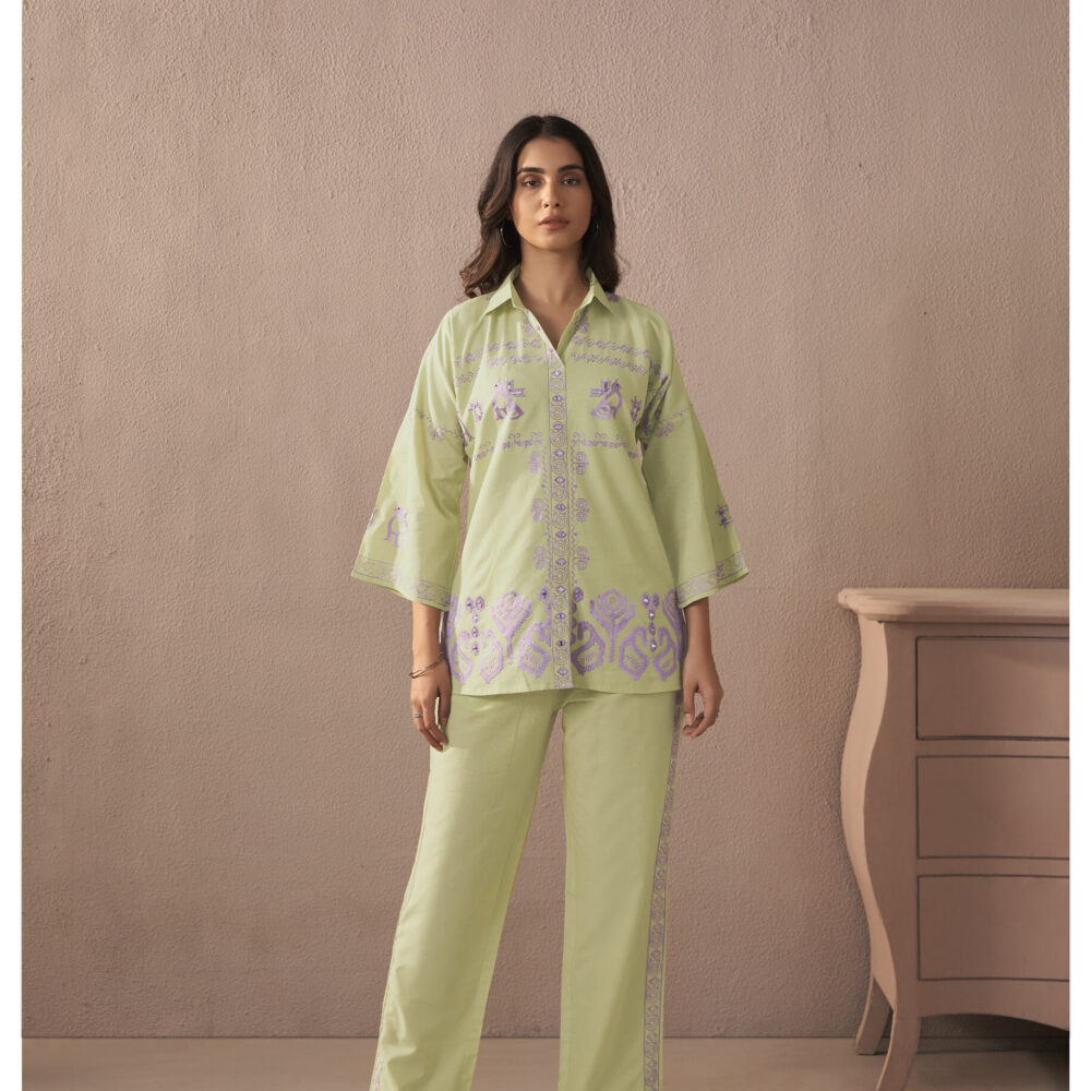 Lime Blush Co-Ord Set